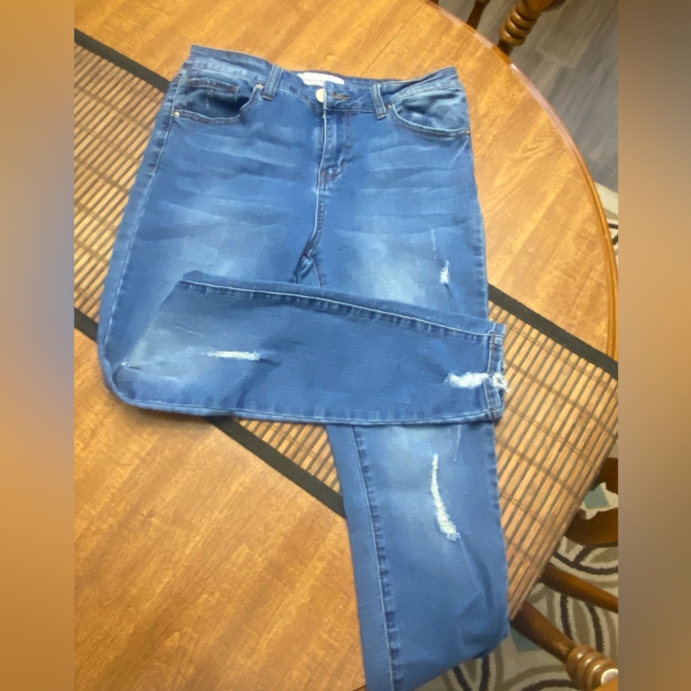 Ashley Mason ripped jeans